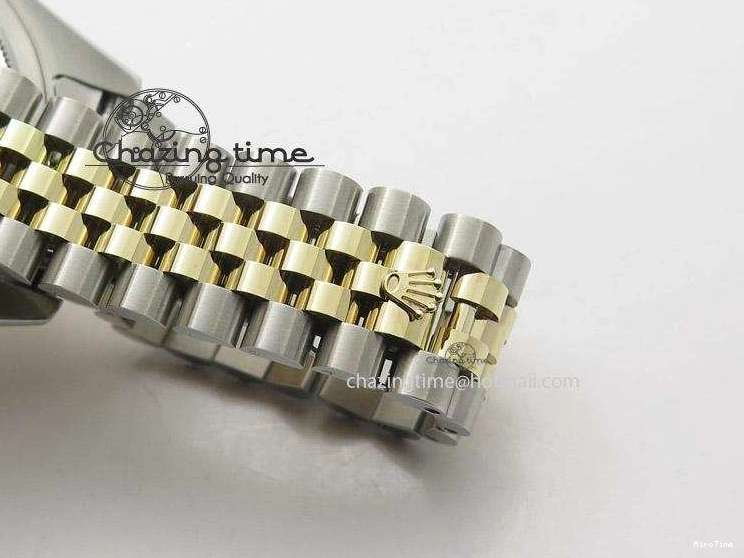 MiroTime 0108 DayDate II 41mm MK Best Edition SS RG Wrapped Sliver Dial Roman Marker On Bracelet A Casual 4005